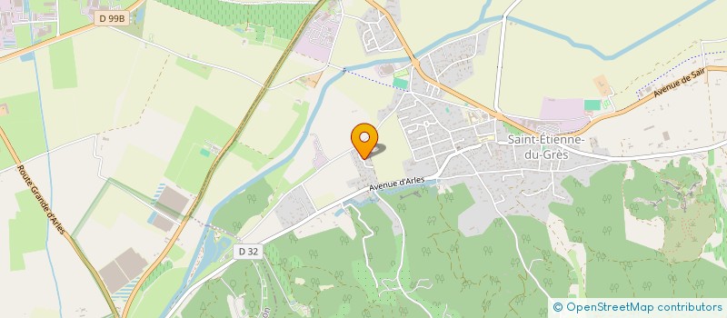 localisation de l'entreprise RECHERCHES SECOURS CYNOTECHNIQUES 13 à SAINT-ETIENNE-DU-GRES