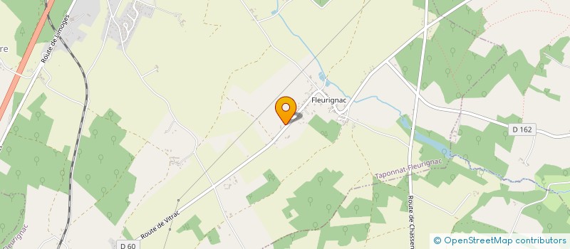 localisation de l'entreprise RECHERCHES SPELEO CLUB CHARENTE - RSCC16 - à TAPONNAT-FLEURIGNAC