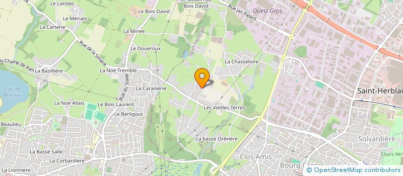 localisation de l'entreprise RECHERCHES TECHNIQUES AGRICOLES à ST-HERBLAIN