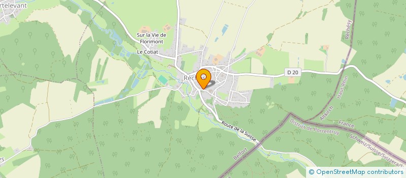localisation de l'entreprise RECHESY SCRABBLE à RECHESY