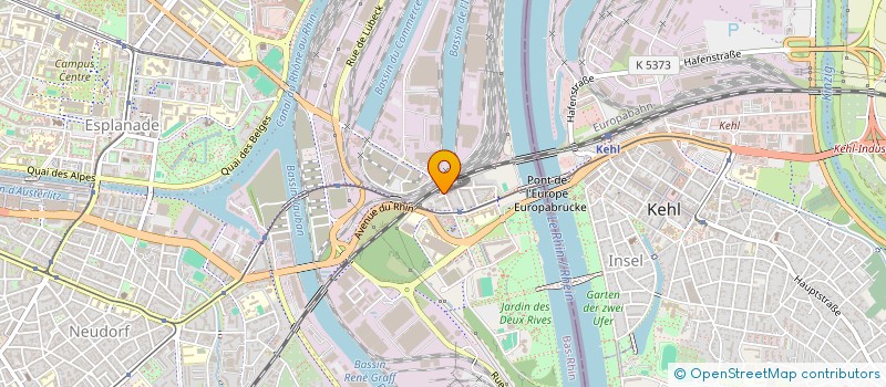 localisation de l'entreprise RECHICHE à STRASBOURG