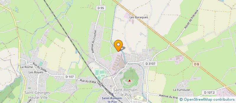 localisation de l'entreprise RECHOIX LOIRE à SAINT-ROMAIN-LE-PUY