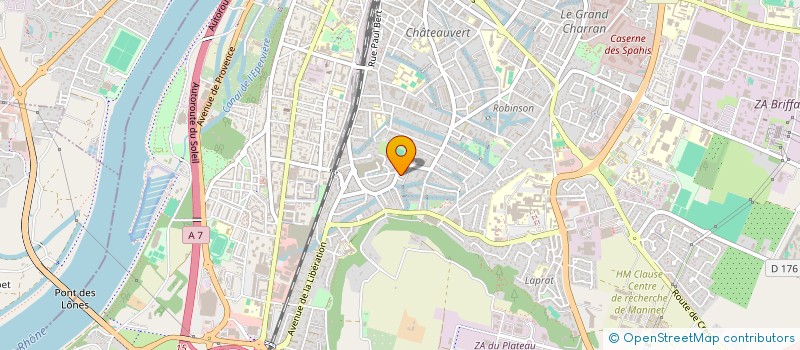 localisation de l'entreprise RECIATHIS  VALENCE