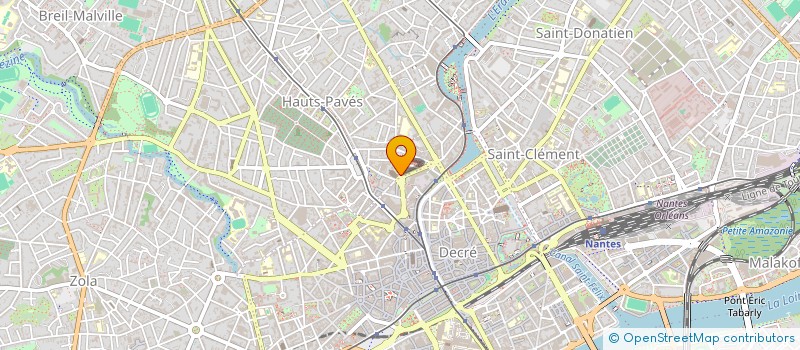 localisation de l'entreprise RECICOURT à NANTES