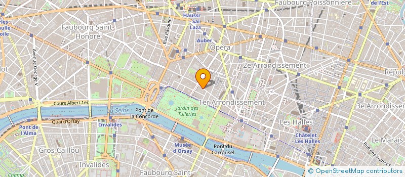 localisation de l'entreprise RECIF à PARIS