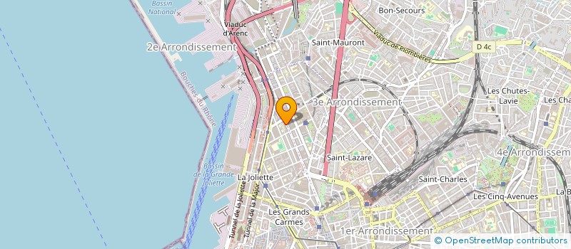localisation de l'entreprise RECIF à MARSEILLE
