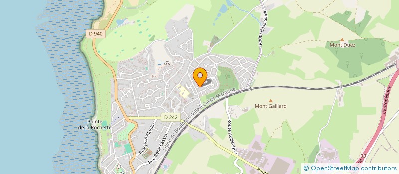 localisation de l'entreprise RECIF 62  WIMEREUX