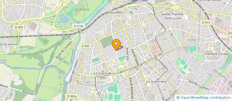 localisation de l'entreprise RECIF à CAEN