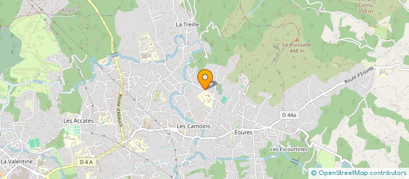 localisation de l'entreprise RECIF GESTION  MARSEILLE