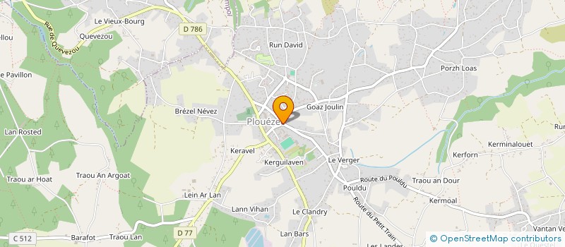 localisation de l'entreprise RECIFS GOELO  PLOUEZEC