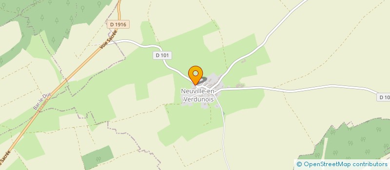 localisation de l'entreprise RECINEVAUX à NEUVILLE-EN-VERDUNOIS