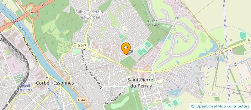 localisation de l'entreprise RECIP'ROCK  SAINT-GERMAIN-LES-CORBEIL