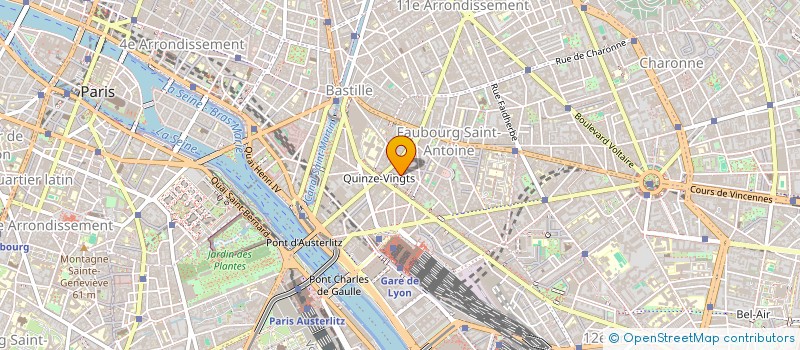 localisation de l'entreprise RECIPE  PARIS