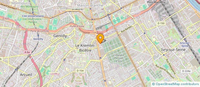 localisation de l'entreprise RECIPROCAL à LE KREMLIN-BICETRE