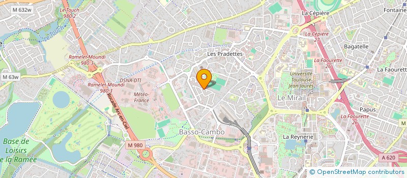 localisation de l'entreprise RECIPROK  TOULOUSE