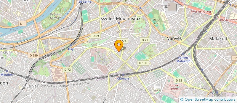 localisation de l'entreprise RECIPROQUE à ISSY-LES-MOULINEAUX