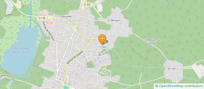 localisation de l'entreprise RECIREFA  BISCARROSSE