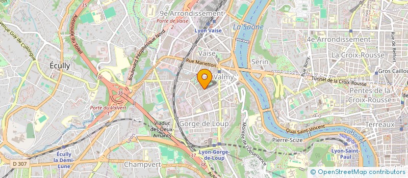 localisation de l'entreprise RECIT.S  LYON