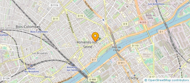 localisation de l'entreprise RECLAMATION à ASNIERES-SUR-SEINE