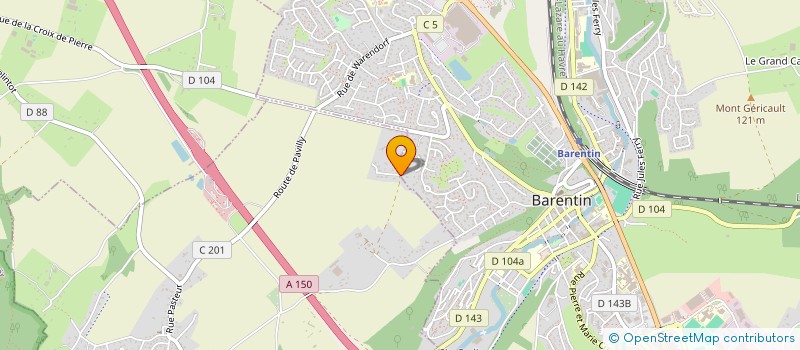 localisation de l'entreprise RECLOSN  BARENTIN