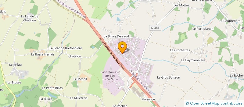 localisation de l'entreprise RECMIS SAS à VIGNEUX-DE-BRETAGNE