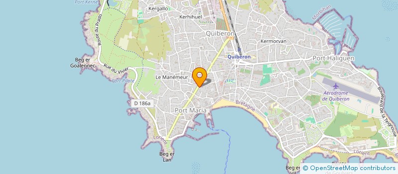 localisation de l'entreprise RECO à QUIBERON