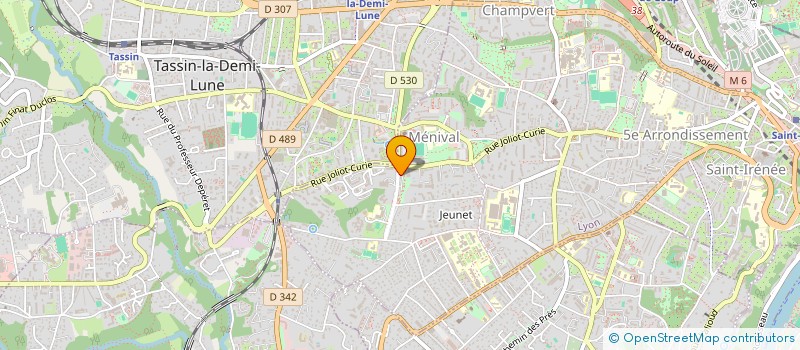 localisation de l'entreprise RECOLLON  LYON