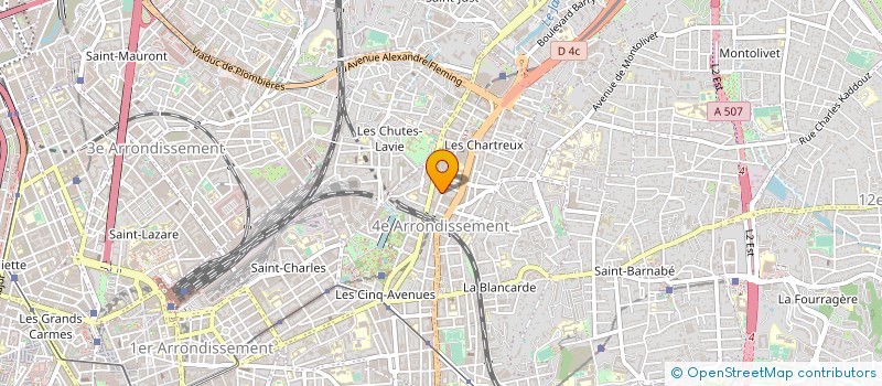 localisation de l'entreprise RECOLTE PROVENCALE à MARSEILLE