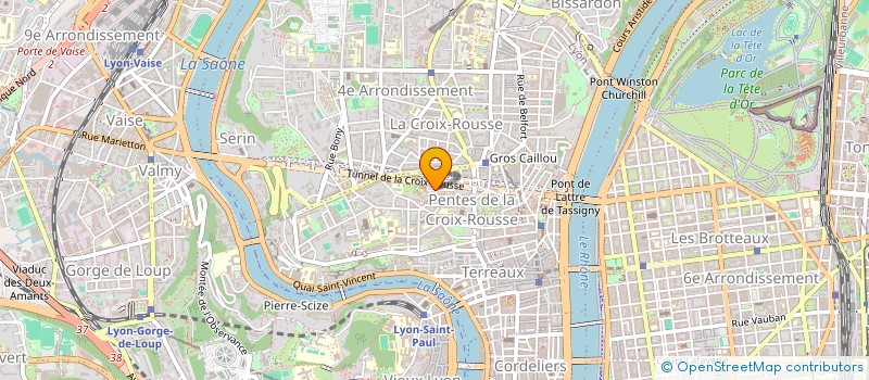 localisation de l'entreprise RECOLTES à LYON