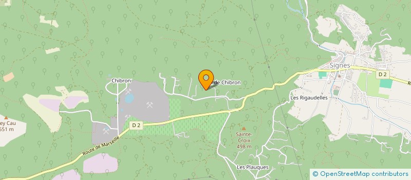 localisation de l'entreprise RECOM PROVENCE à SIGNES