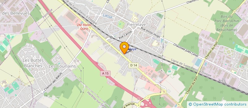 localisation de l'entreprise RECONDITIONNEMENT-MAINTENANCE-CONSEILS à PIERRELAYE