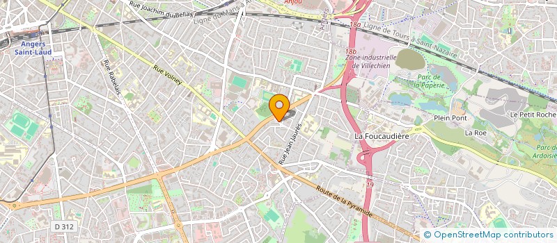 localisation de l'entreprise RECONNAI'SENS à ANGERS