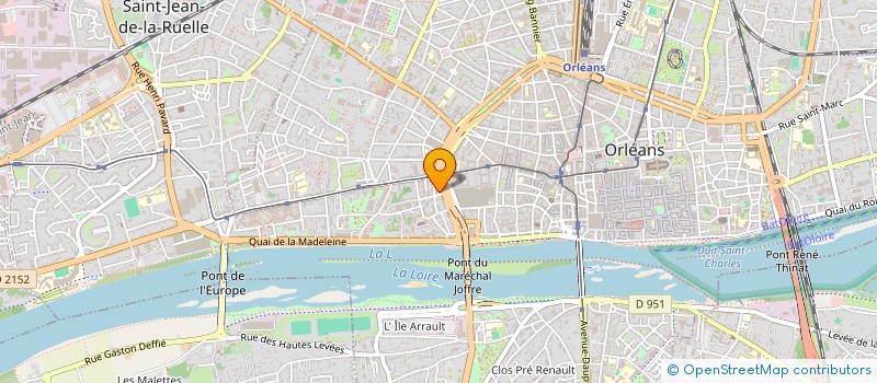 localisation de l'entreprise RECONNAISSANCE à ORLEANS