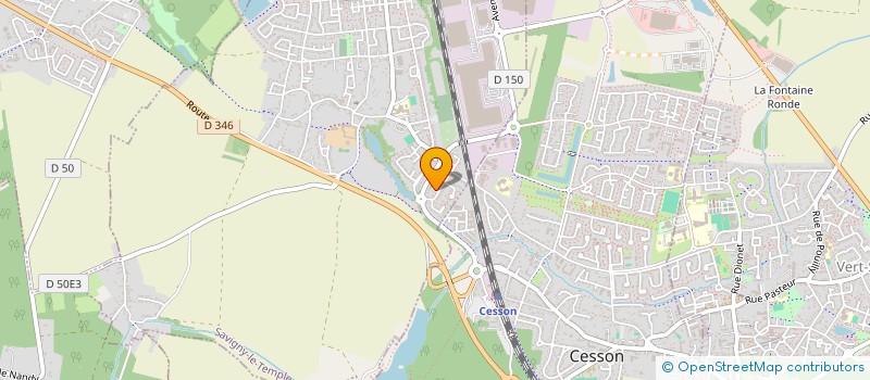 localisation de l'entreprise RECONNAISSANCE DE STRUCTURES ET FONDATIONS IDF à NANDY