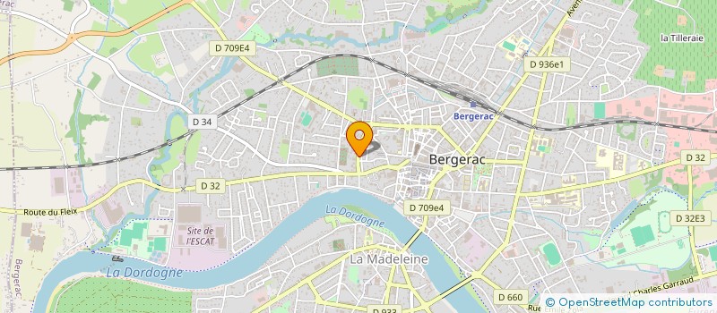 localisation de l'entreprise RECONNAISSANCE HANDICAP EN BERGERACOIS à BERGERAC