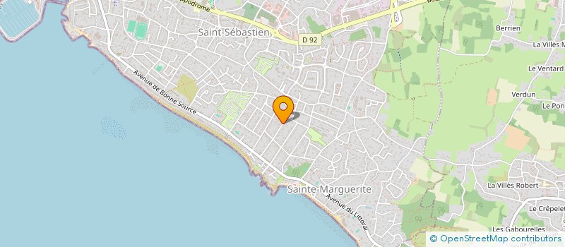 localisation de l'entreprise RECONNEXION A L'ETRE & A SOI  PORNICHET