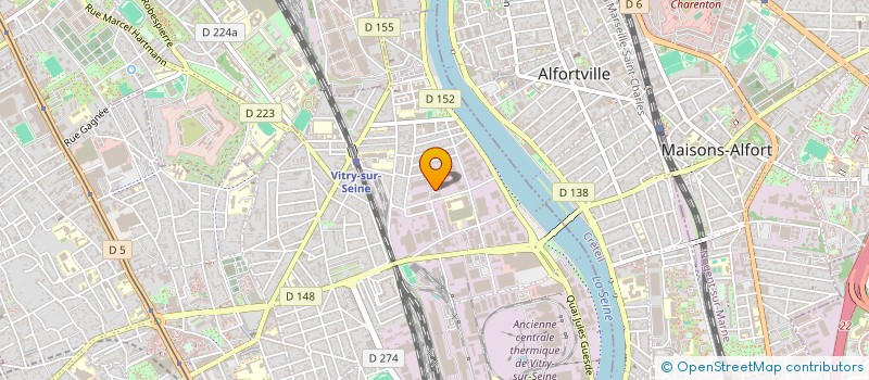 localisation de l'entreprise RECONQ HOLDING SAS à VITRY-SUR-SEINE