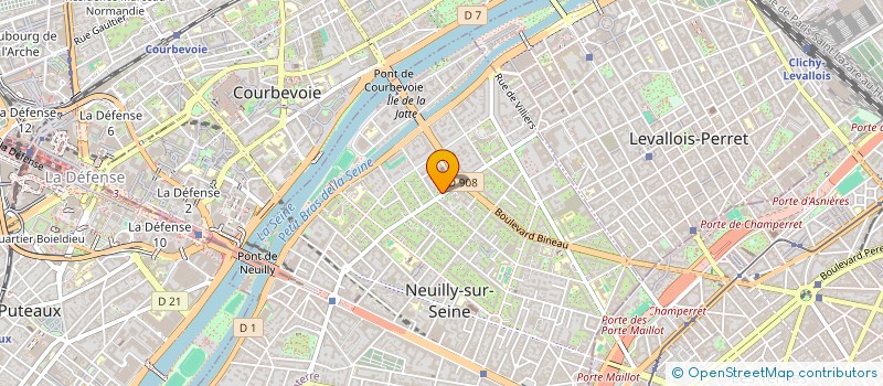 localisation de l'entreprise RECONSTRUISONS SAINT-CLOUD ! à NEUILLY-SUR-SEINE