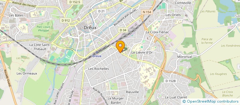 localisation de l'entreprise RECONVERSO à DREUX