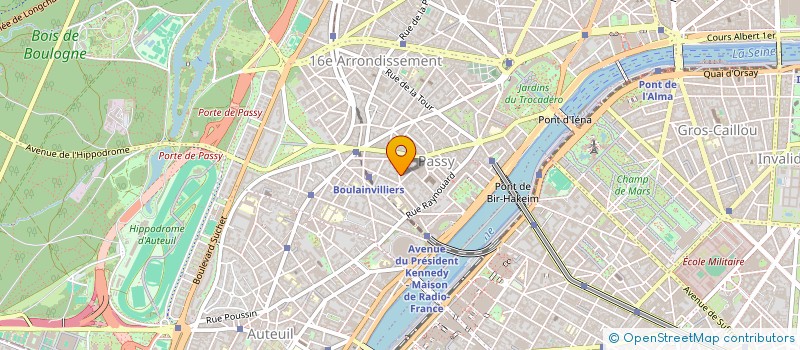 localisation de l'entreprise RECOPHA à PARIS