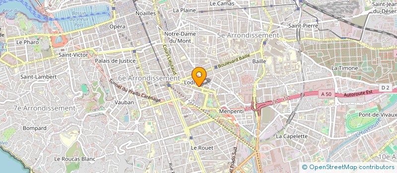 localisation de l'entreprise RECORD à MARSEILLE