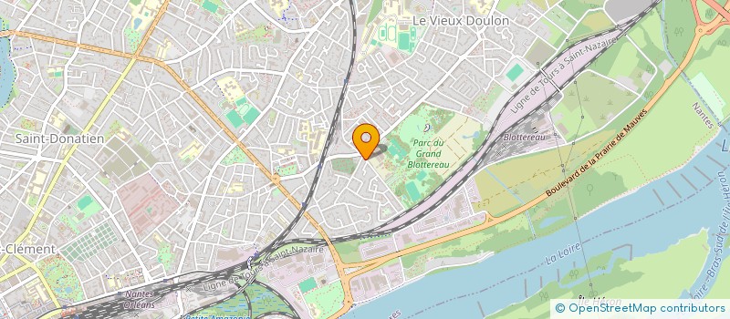 localisation de l'entreprise RECORD'HELL  NANTES