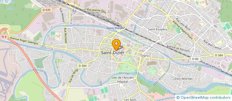localisation de l'entreprise RECORDS à SAINT-DIZIER