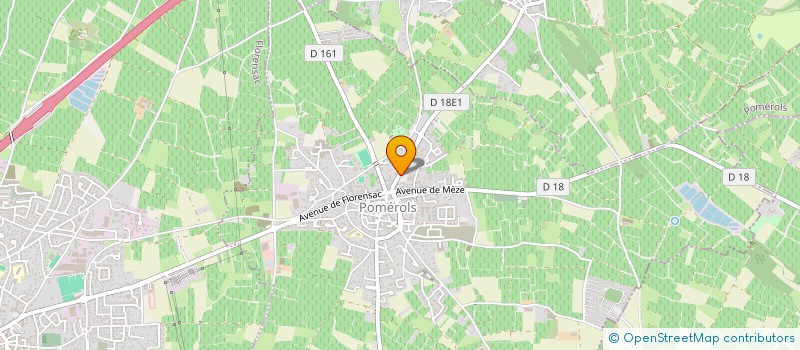 localisation de l'entreprise RECOURS à POMEROLS