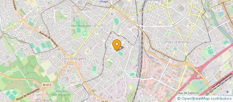 localisation de l'entreprise RECOURS HERAULT à MONTPELLIER