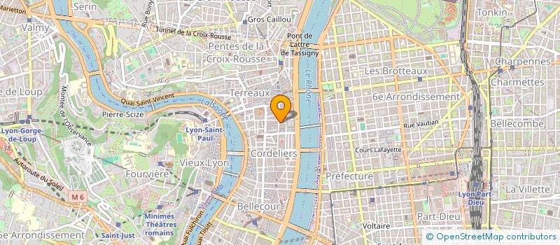 localisation de l'entreprise RECOUVRE à LYON