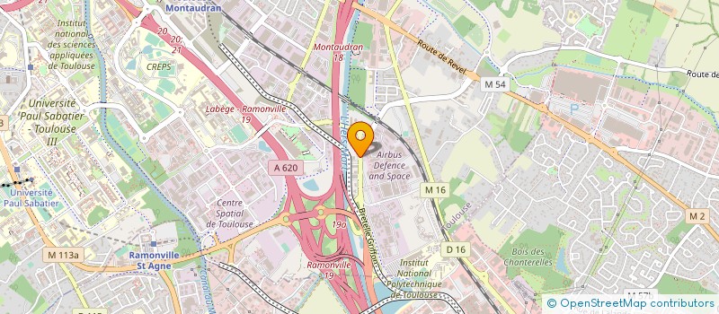 localisation de l'entreprise RECOUVREMENT 31 à TOULOUSE