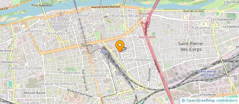 localisation de l'entreprise RECOVERY CASE à TOURS