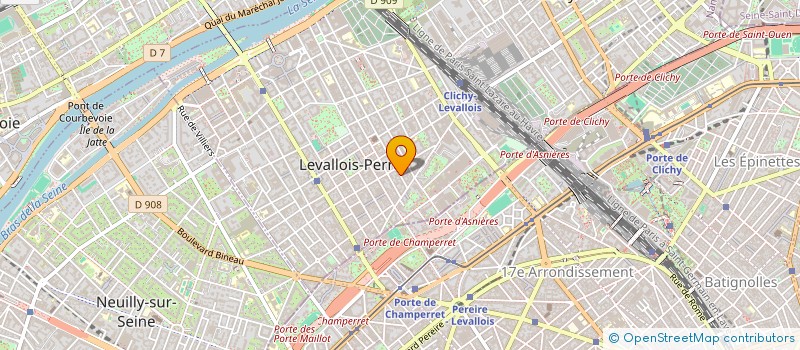 localisation de l'entreprise RECOVERY ONLINE à LEVALLOIS-PERRET