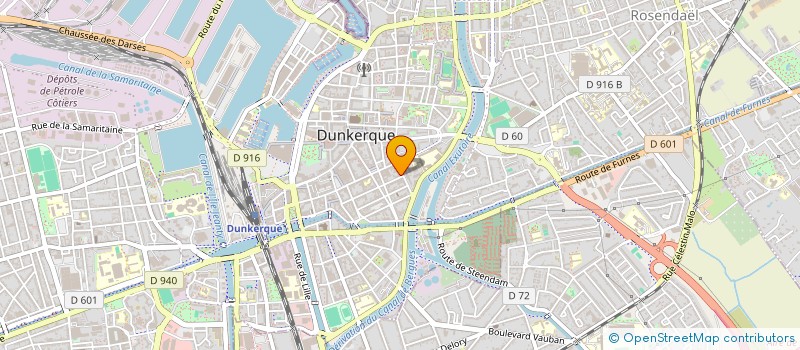 localisation de l'entreprise RECRE ACTIF à DUNKERQUE